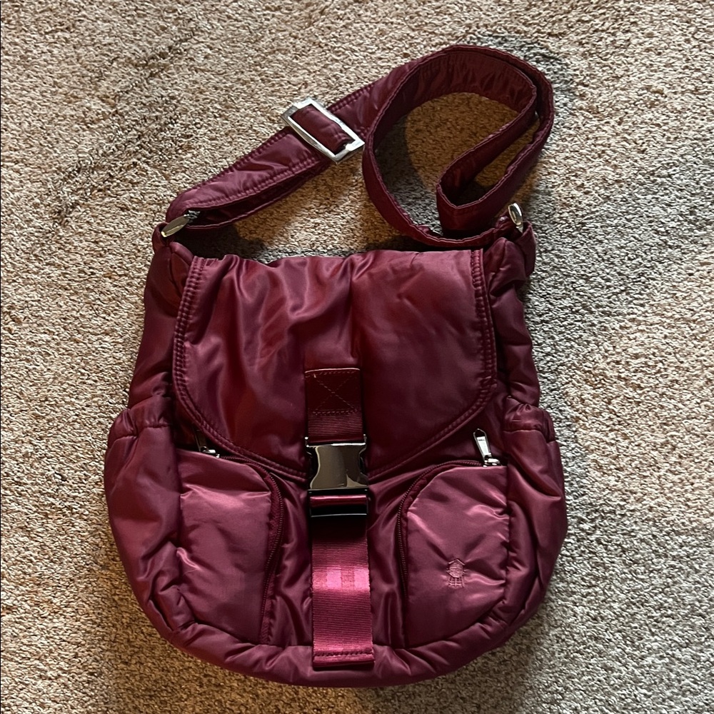 Brooklyn Industries Burgundy Crossbody Bag